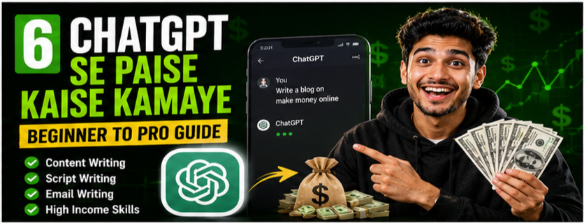 How To Earn Money From ChatGpt (Complete Pro Guide For Beginner)