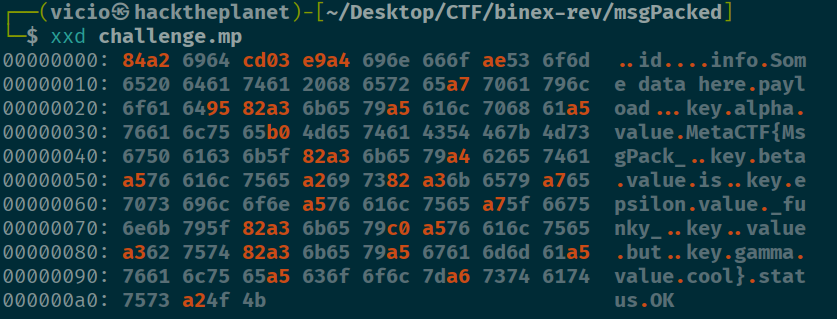 HSC RTV CTF — Msg Packed (Reversing — 250 pts)