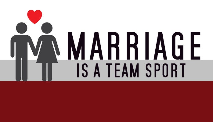 Marriage is a team sport | by Doug Weiss | Heart 2 Heart by Dr ...