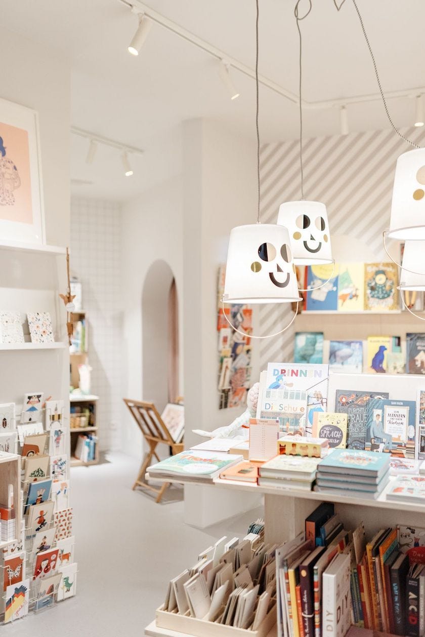 Toys, picture books, gift items bring the inside alive while the colors invite you to browse from the outside. (Photo: Annett