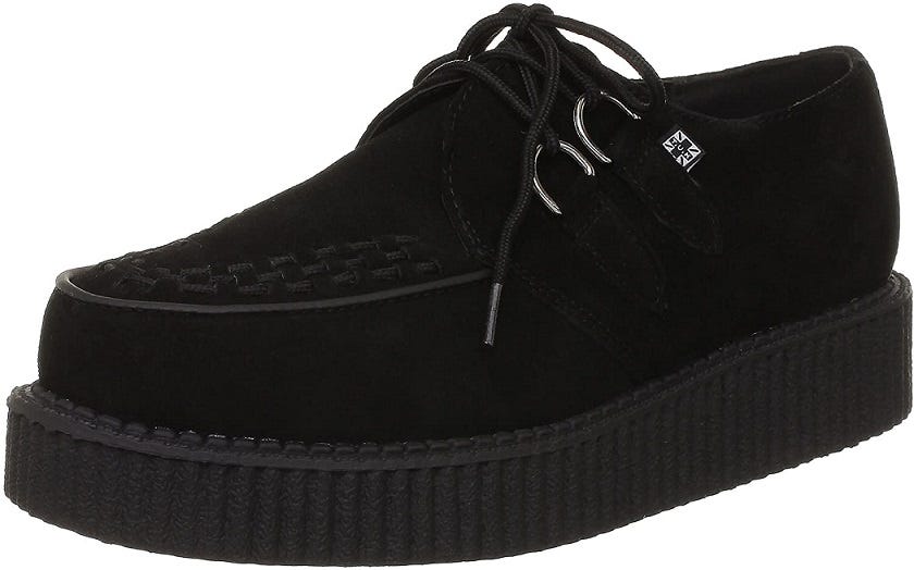 TUK Brothel Creepers In Black