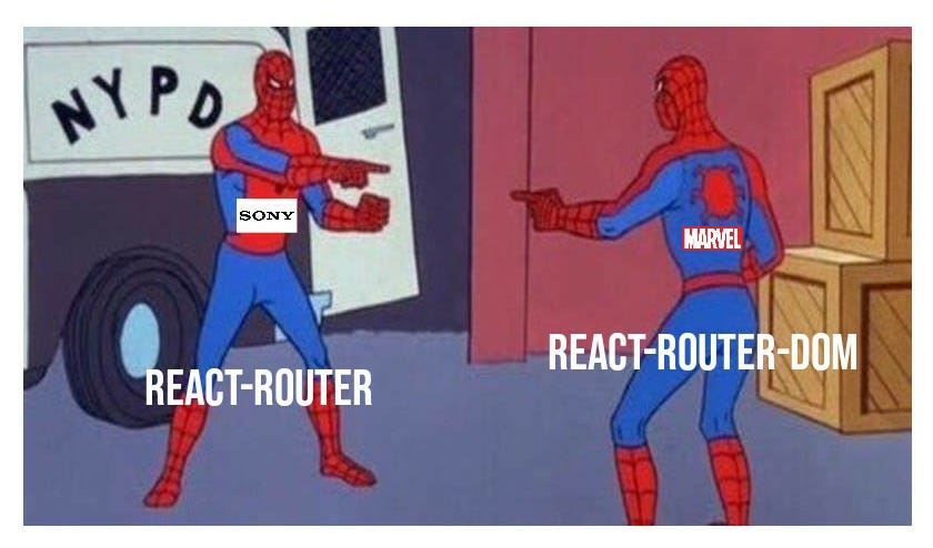 react-router vs react-router-dom