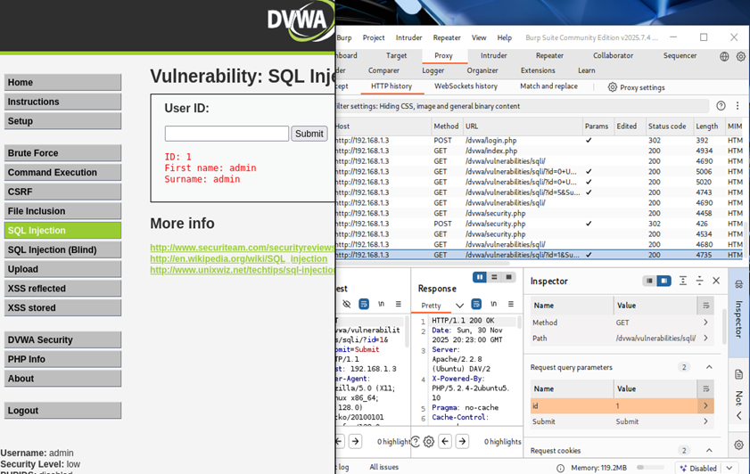 SQL Injection- Walkthrough