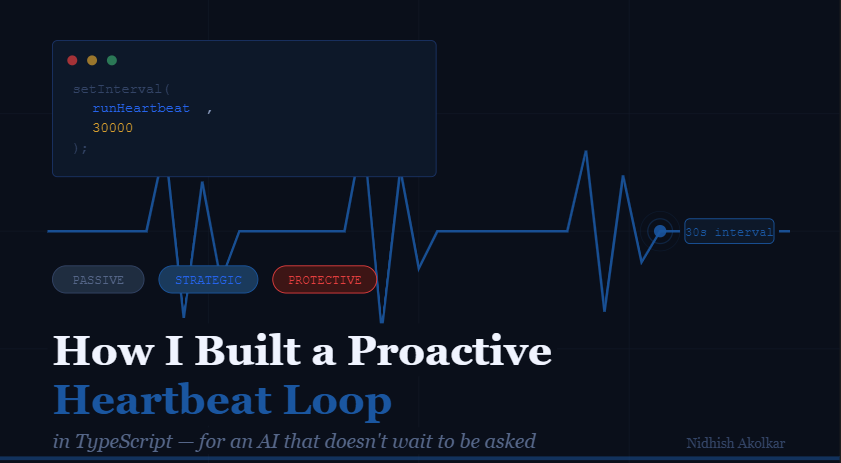 How I Built a Proactive Heartbeat Loop in TypeScript By Nidhish Akolkar