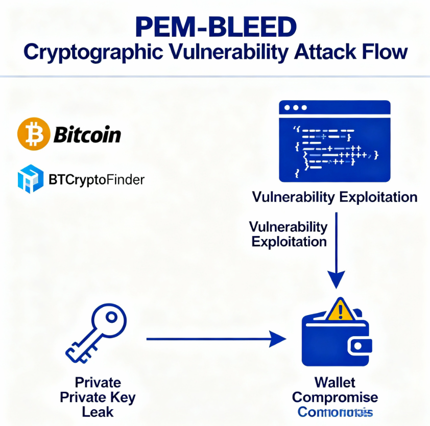 PEM-BLEED ATTACK: Critical ECDSA Private Key Leak Vulnerability — A Catastrophic Attack on the…