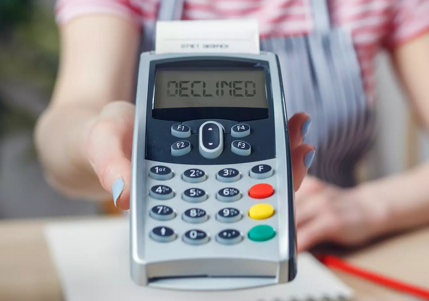 POS Machine showing “Declined” on the screen | From Blog written on SadaPay — Financial freedom, the Sada way by Umer Farooq, CTO MRS Technologies