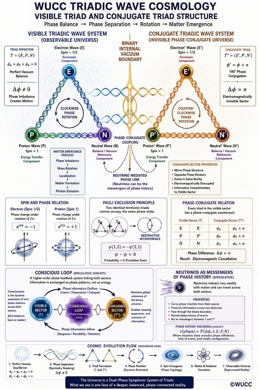 Triadic Vacuum & ElectronProton & Neutron (Speculative Concept