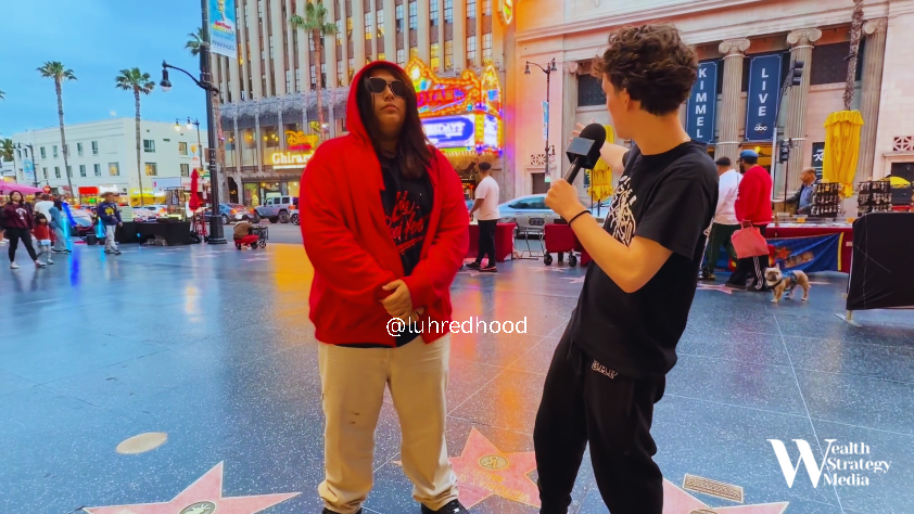 Exclusive Interview: Rising Star Luh Red Hood on Hollywood Boulevard