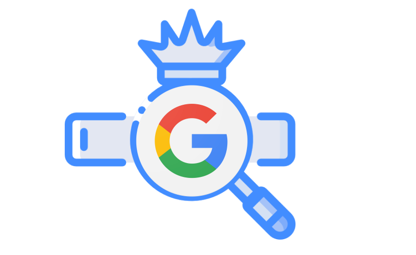 Icon describe Google, the king of search engine