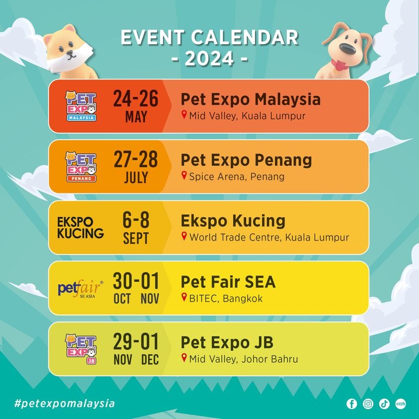 Pet Expo Malaysia — Pet Events Calendar 2024