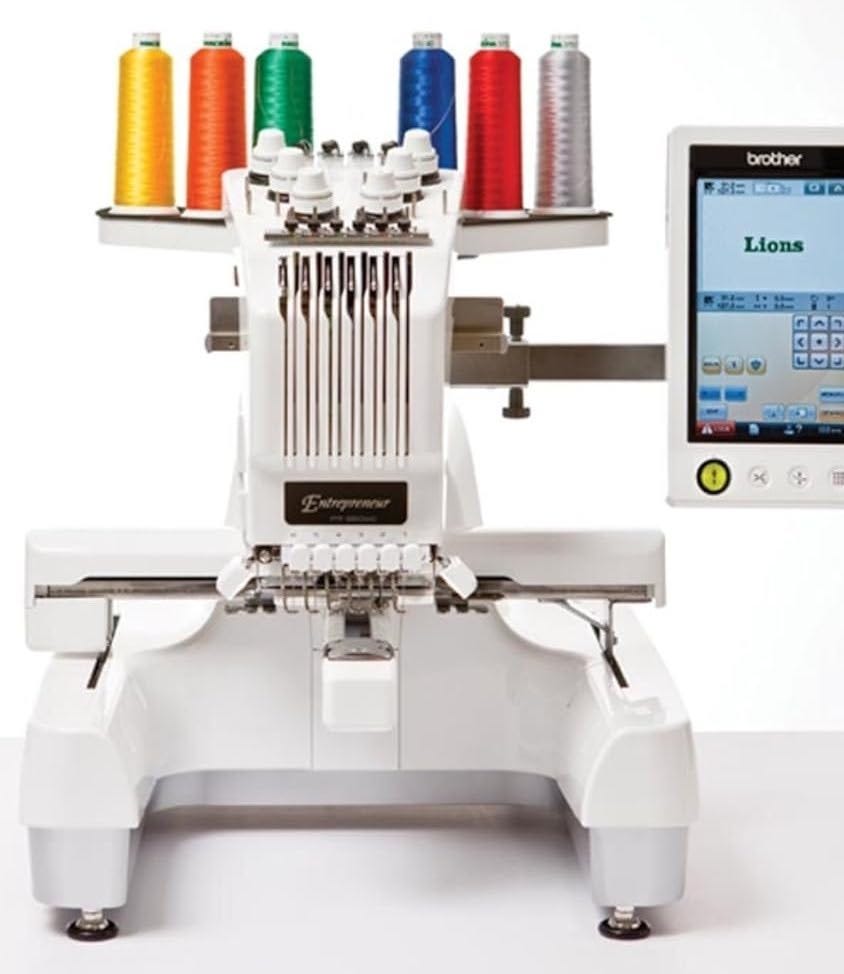 Best Commercial Embroidery Machine for Home Business: Brother Entrepreneur PR655