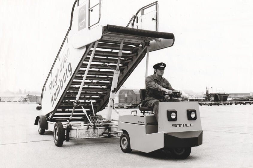 you go funky little airport vehicle