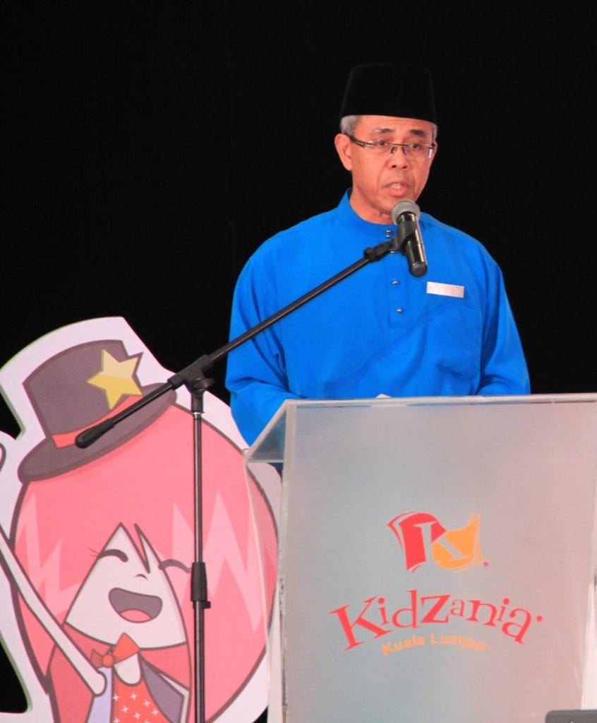 YBhg. Datuk Dr. Khair bin Mohamad Yusof, Deputy Director General (Professionalism), Ministry of Education, officiated the launch of KidZania go!