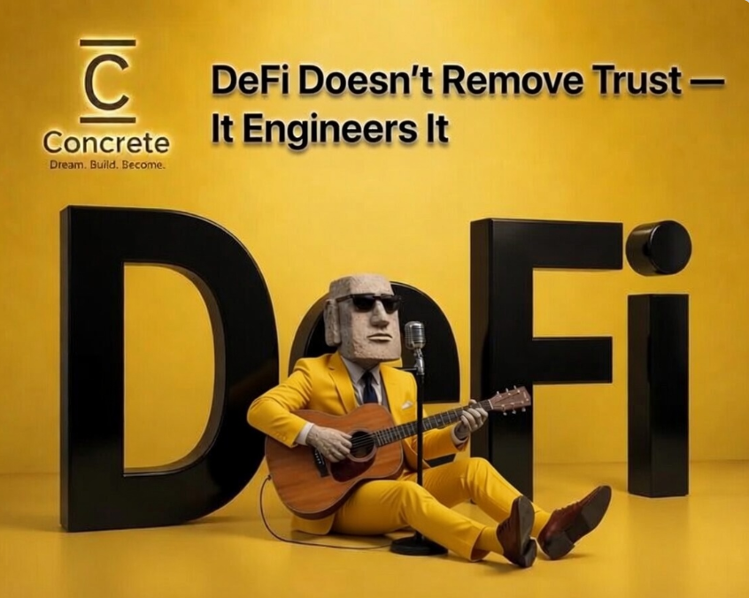 DeFi Doesn’t Remove Trust — It Engineers It