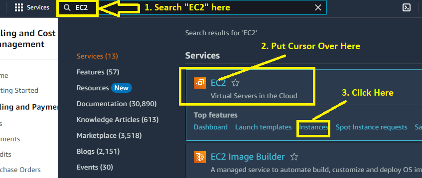 Search EC2 Here