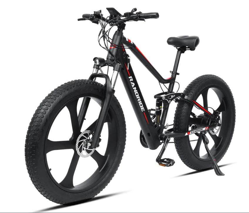 RANDRIDE’s full suspension electric mountain bike