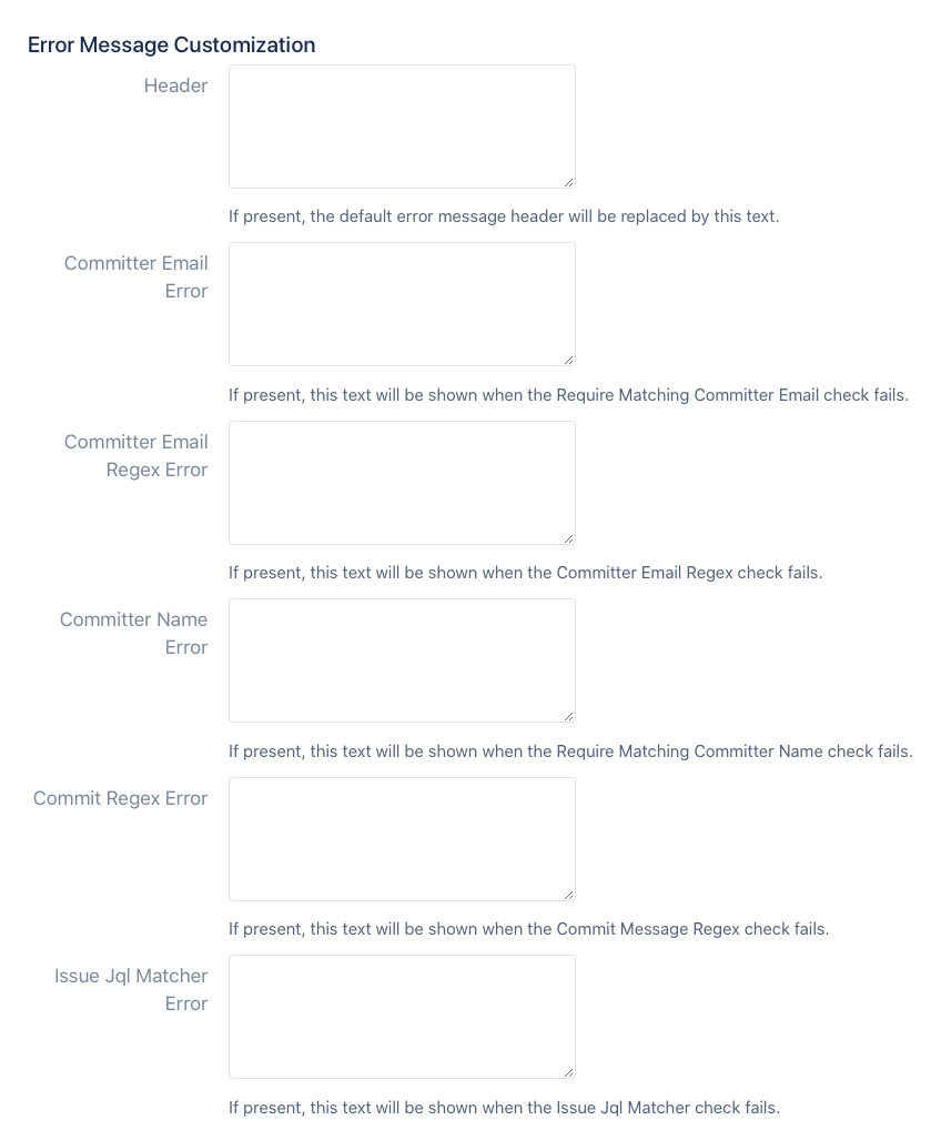 Customize error messages in YACC