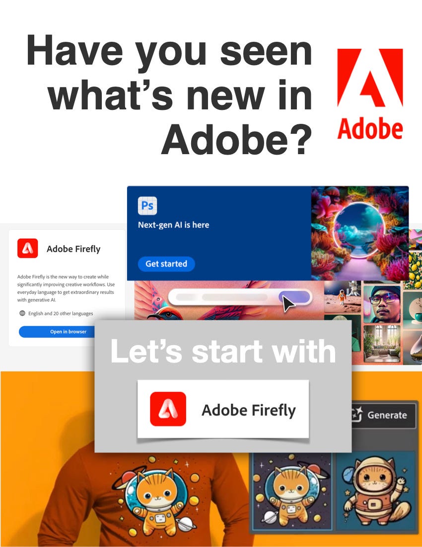 Have you seen what’s new in Adobe?