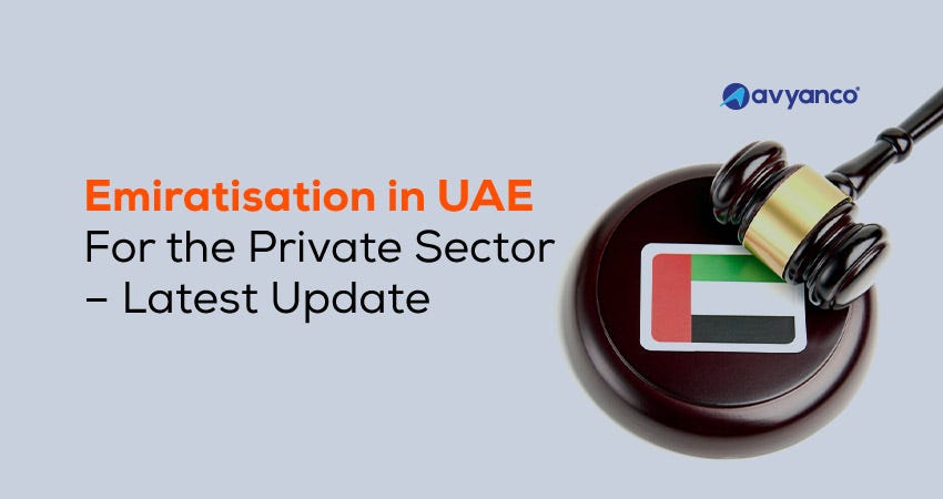 What is Emiratisation in UAE
