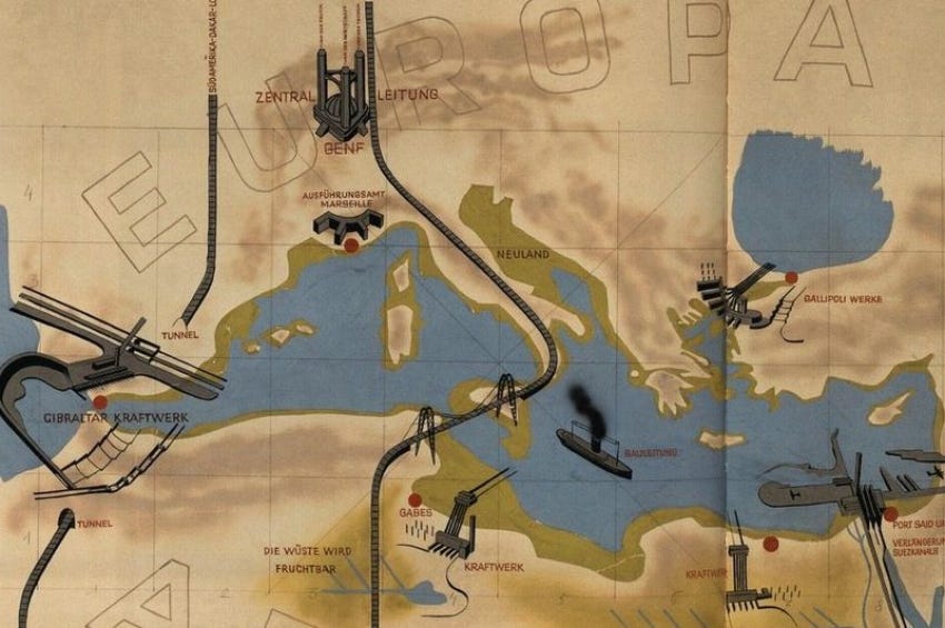 What would the world look today if the Atlantropa project had succeeded?