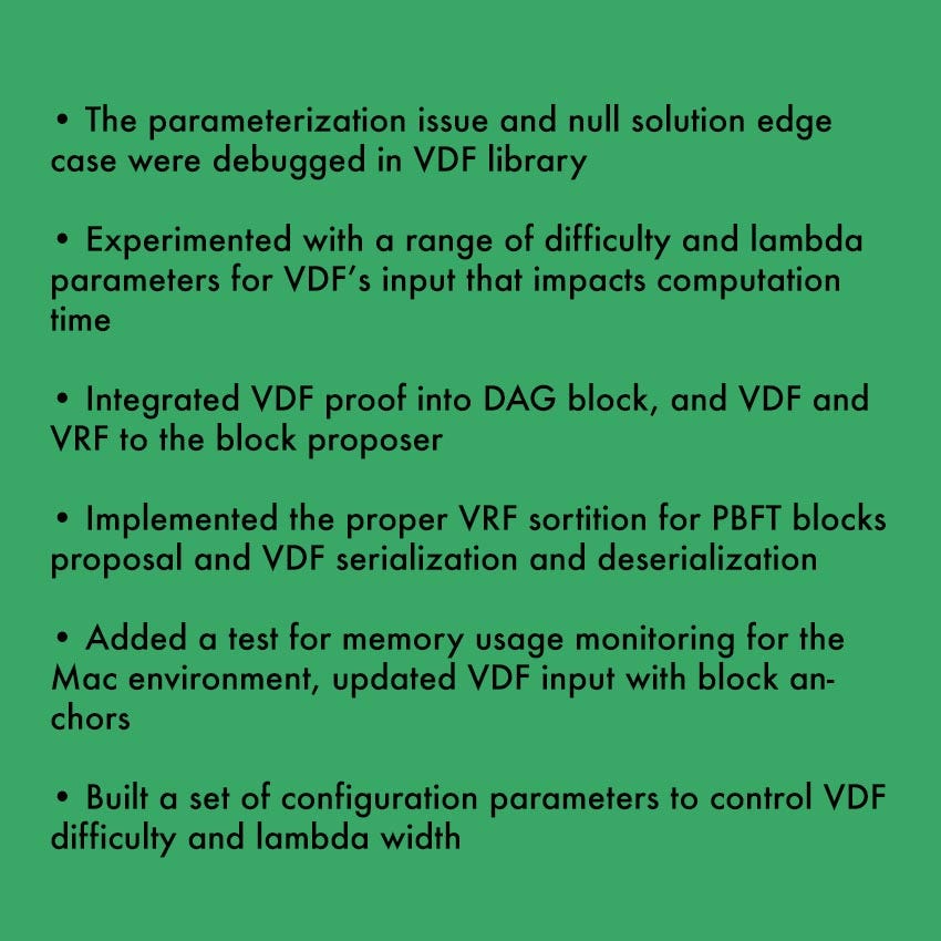 DAG, block proposal scheme, lambda, VDF, PFBT