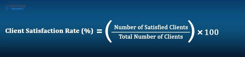 Client Satisfaction Rate Formula