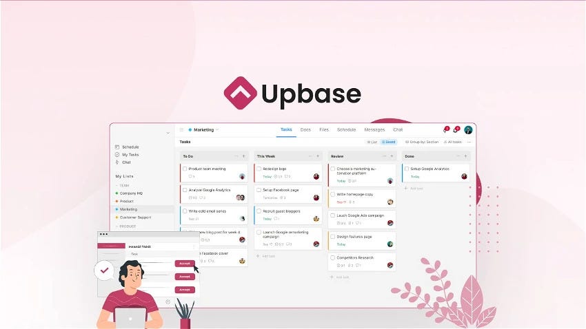 Appsumo deals, SaaS offers, Upbase offers, Project Management Software, software deals