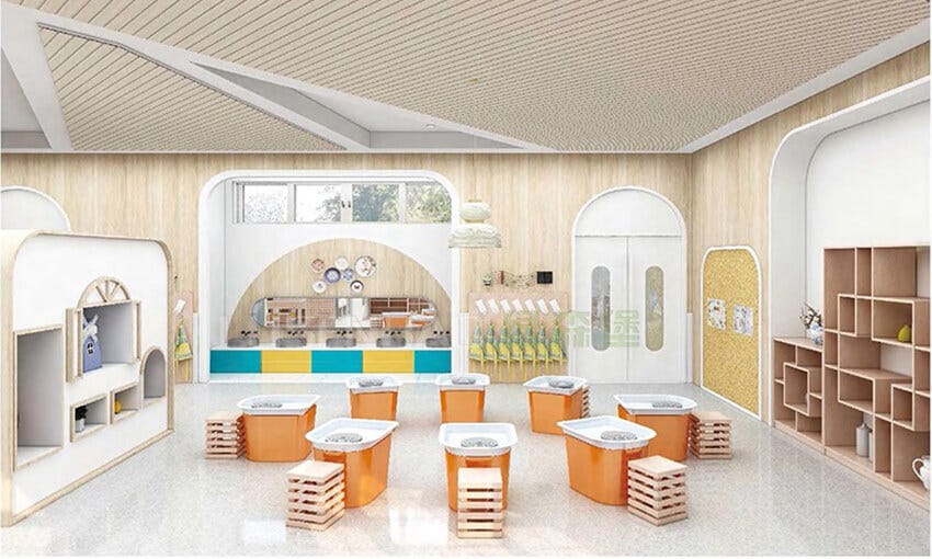 Modern Child School Classroom Design