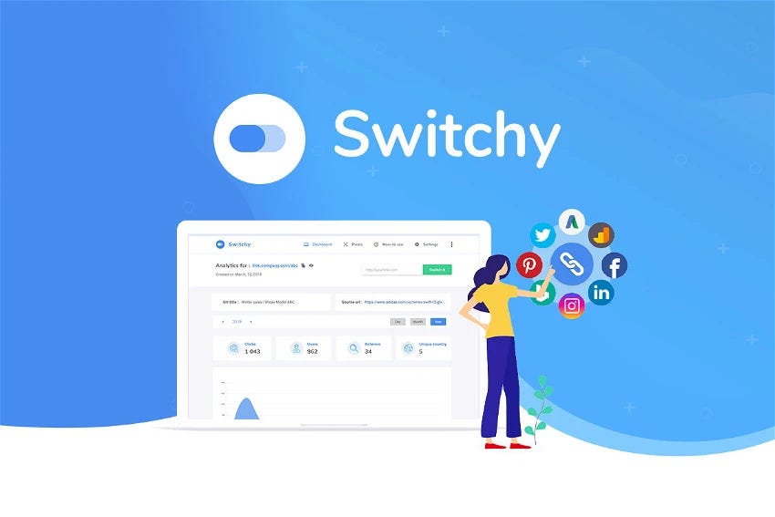 Best Appsumo Deals, Top Appsumo offers, Switchy, Software lifetime deals, link shortner, tiny url