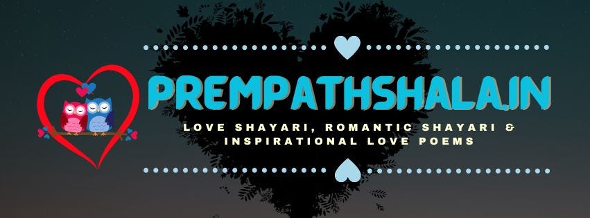 PremPathshala — Love Shayari, Romantic Shayari & Inspirational Love Poems in Hindi