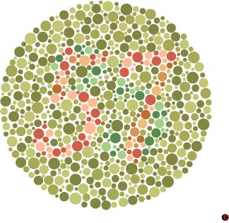 Press The Pink On Designing For Colour Blind Users What Do You See If Can T The Number May Have From Colourblindness Via Http Colorvisiontesting