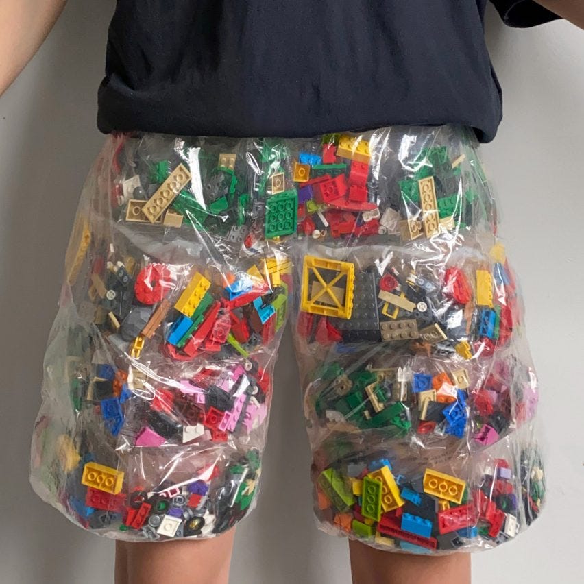 Lego Shorts by Nicole McLaughlin