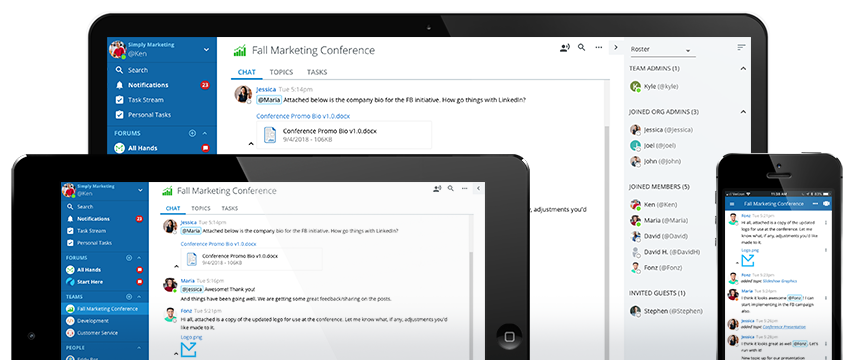 Messaging on Skype for business alternatives: Ryver