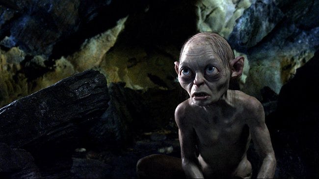 The Hobbit: An Unexpected Journey VFX, Breakdown - Gollum