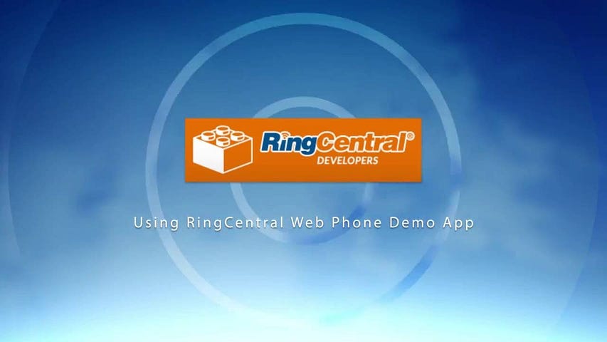Using RingCentral WebRTC