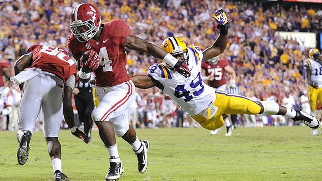 Alabama vs LSU Weekend Football Predictions