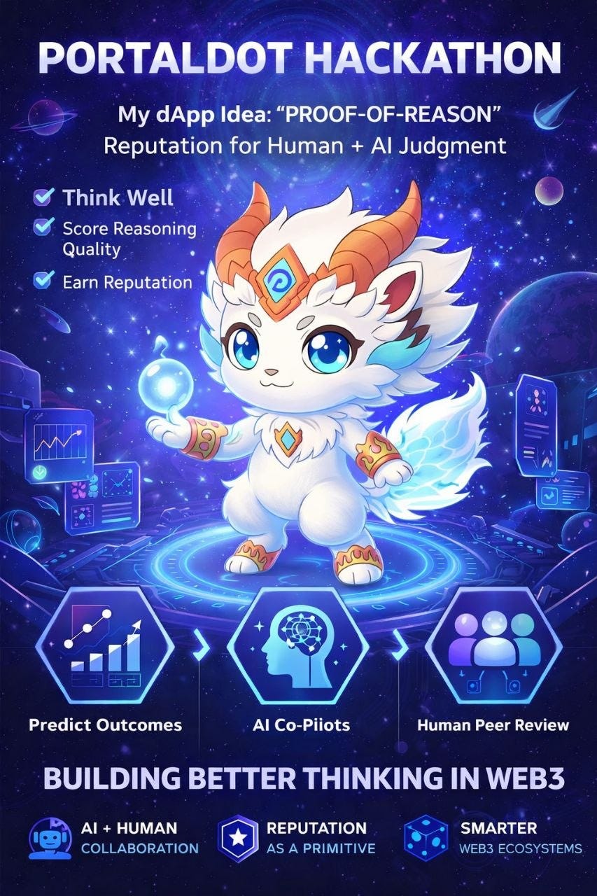 If I Could Build One dApp At The Portaldot Hackathon. Here’s What It Would Be And Why.