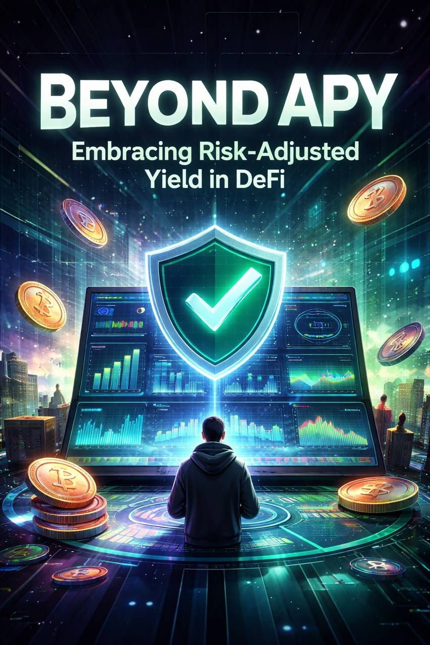 For years, DeFi has marketed a single number.