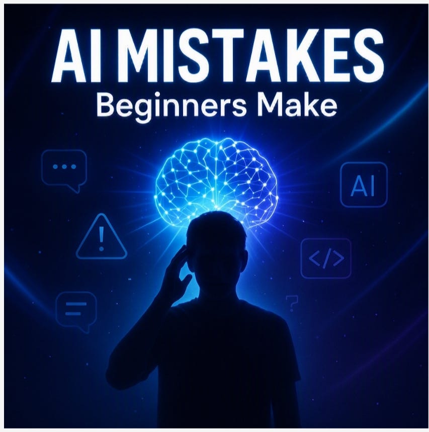 The Biggest AI Mistakes Beginners Make (And How to Avoid Them)