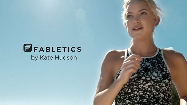 Fabletics. Kate Hudson, a talented actress and…