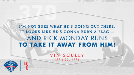 Rick Monday's 'Vin Scully Moment