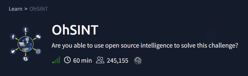 OhSINT