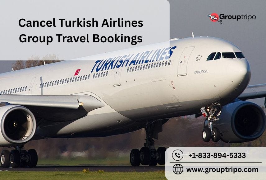 Can I Cancel Turkish Airlines Group Travel Bookings-