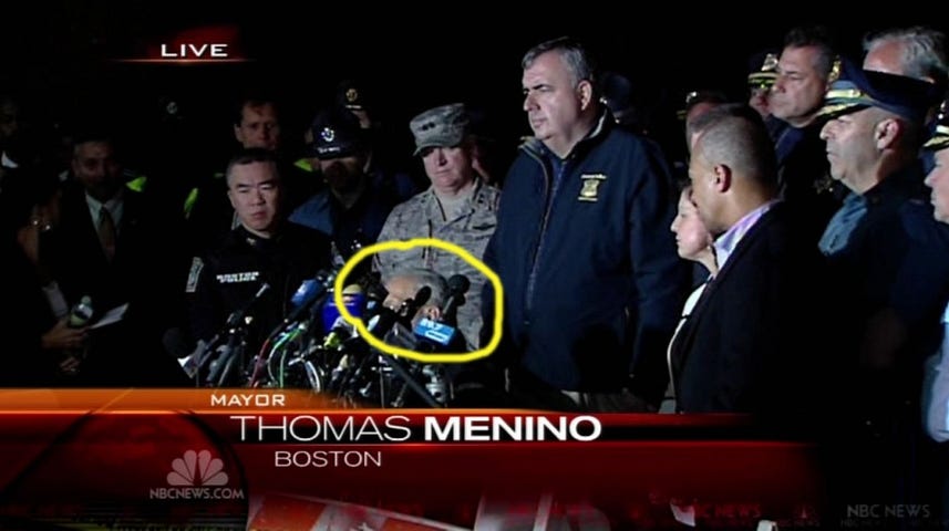 Tom Menino - Marathon Bomber Capture