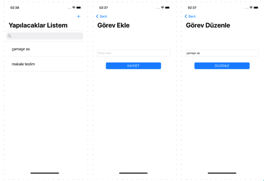 Swift ile MVVM ve SQLite Kullanarak “ToDo List” Uygulaması Yapmak