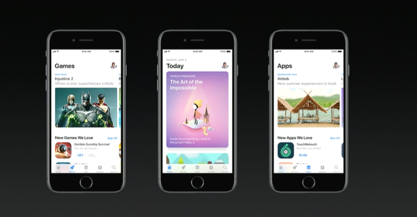 New App Store iOS11