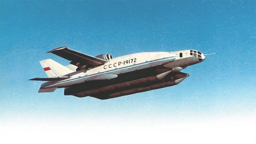 The VVA-14: The Soviet Union’s Flying Submarine Hunter That Looked Lik