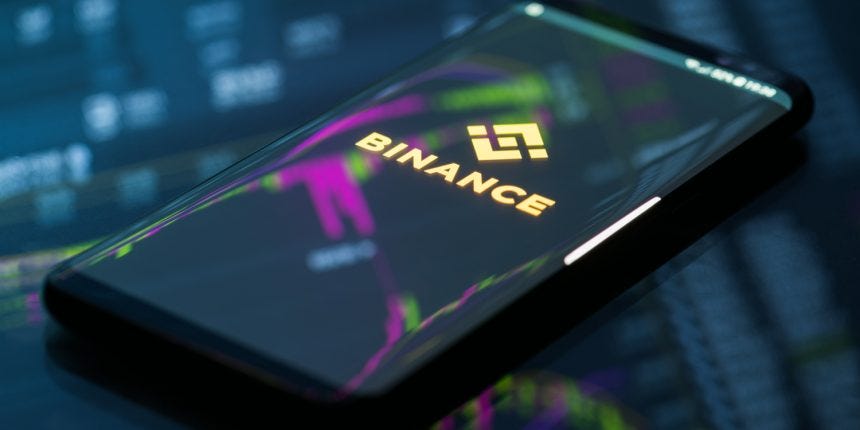 Binance offers a mobile app for iOS and Android (Image: coindesk.com)