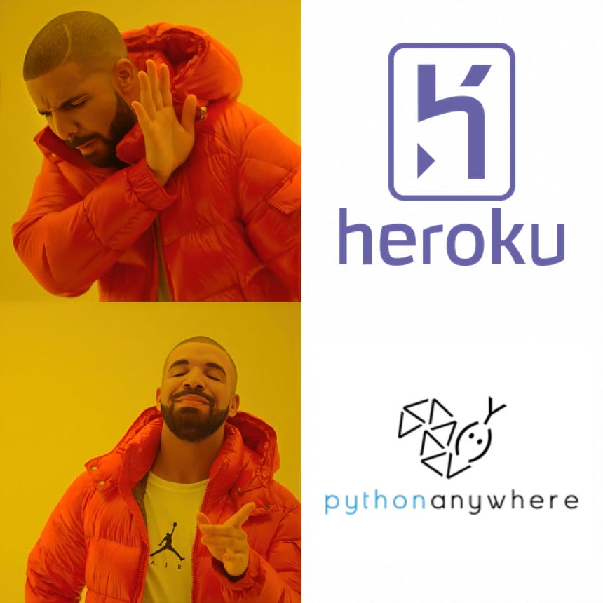 It’s Time To Say Goodbye to Heroku and Welcome PythonAnywhere