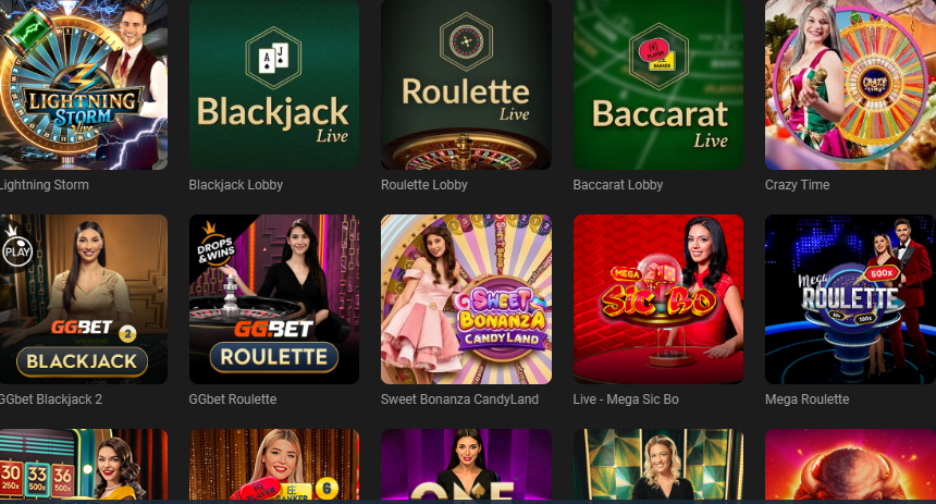 Live Casino Games